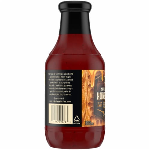 Private Selection® Applewood Smoke Honey Maple BBQ Sauce Perspective: top