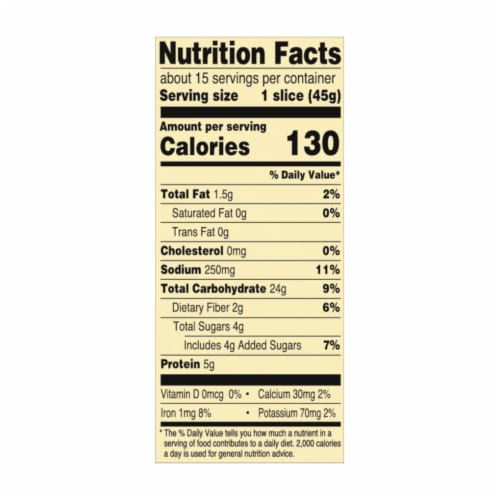 Western Hearth® Honey Oat Bread Widepan Perspective: top