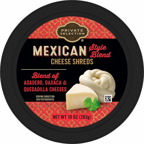 Private Selection® Mexican Style Blend Shredded Cheese Perspective: top