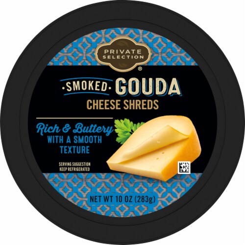 Private Selection® Smoked Gouda Shredded Cheese Perspective: top