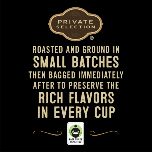 Private Selection® Fair Trade Breakfast Blend Light Roast Ground Coffee Perspective: top