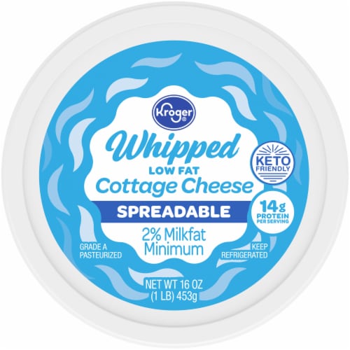 Kroger® 2% Whipped Low Fat Cottage Cheese Perspective: top