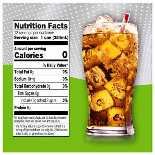 Big K® Ginger Ale Zero Sugar Soda Bottle Perspective: top