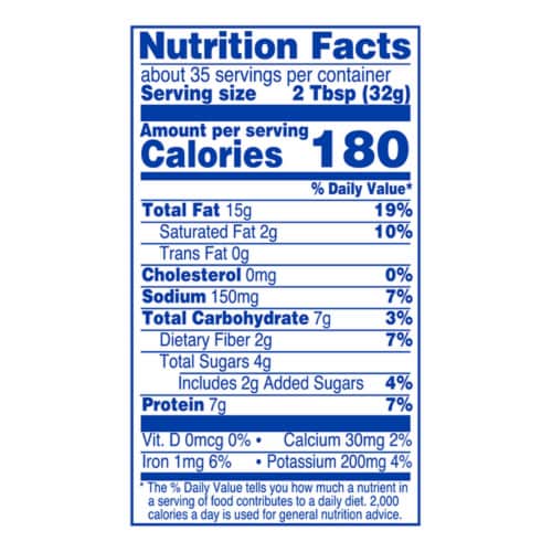 Kroger® Crunchy Peanut Butter Perspective: top