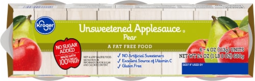 Kroger® Pear Applesauce Perspective: top