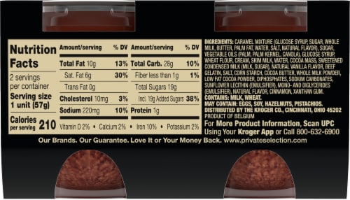 Private Selection™ Indulgent Mousse Salted Caramel Perspective: top