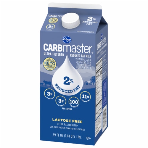 Kroger® Carbmaster 2% Milk Perspective: top