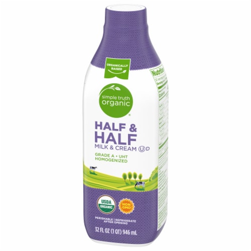 Simple Truth Organic® Half & Half Quart Perspective: top