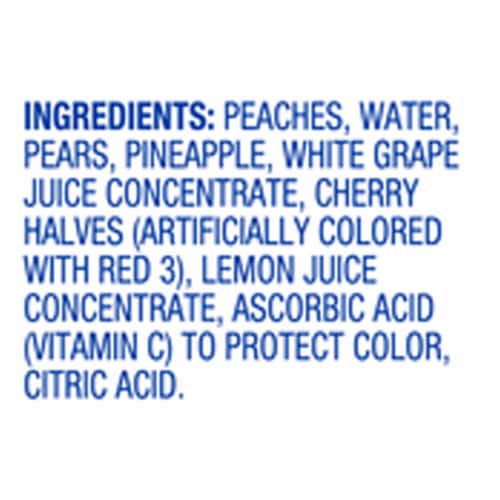 Kroger® Cherry Mixed Fruit Cups in 100% Juice Perspective: top