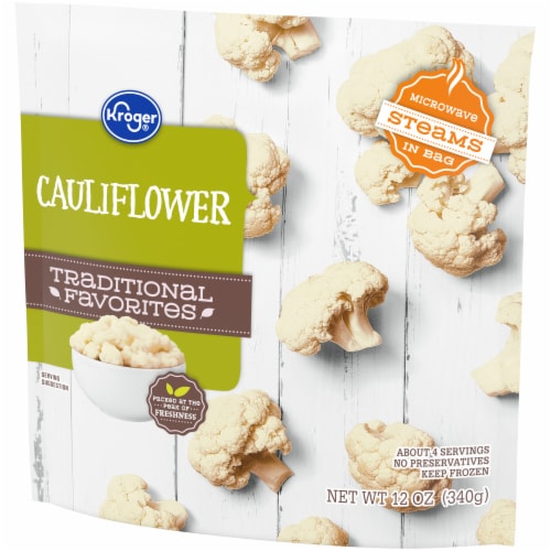 Kroger® Traditional Favorites Frozen Cauliflower Perspective: top