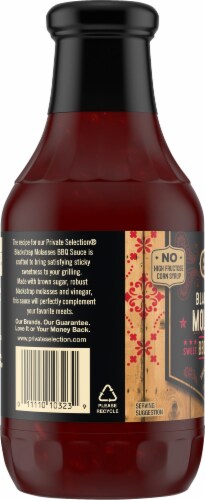 Private Selection® Blackstrap Molasses BBQ Sauce Perspective: top