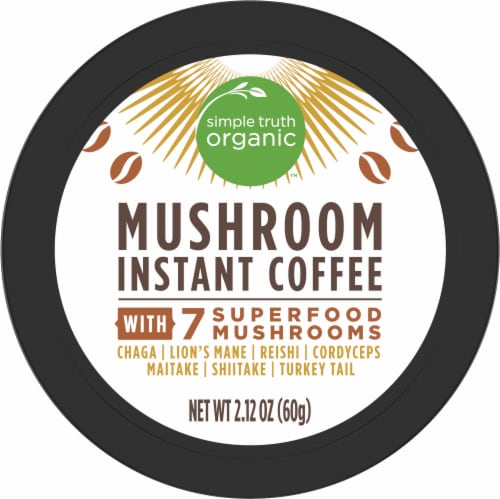Simple Truth Organic™ Mushroom Instant Coffee Perspective: top