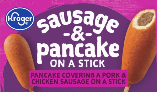 Kroger® Sausage & Pancake on a Stick Perspective: top