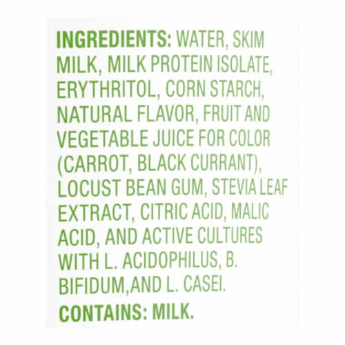 Simple Truth® Blueberry Zero Sugar Lactose Free Cultured Dairy Blend Tub Perspective: top