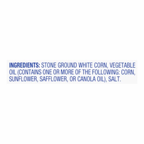 Kroger® Cupz Tortilla Chips Perspective: top