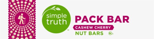 Simple Truth™ Cashew Cherry Nut Bars Perspective: top
