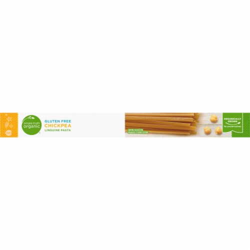 Simple Truth Organic® Gluten Free Chickpea Linguini Pasta Perspective: top