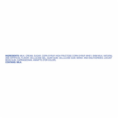 Kroger® Deluxe Vividly Vanilla Ice Cream Party Pail BIG DEAL! Perspective: top