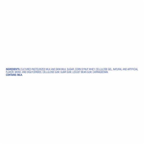Kroger® Deluxe Vanilla Frozen Yogurt Pail BIG Deal! Perspective: top