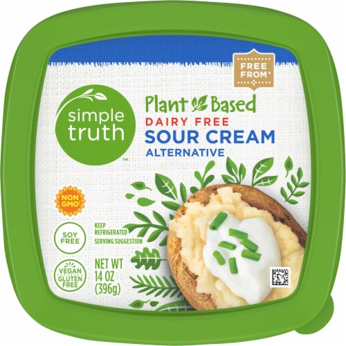 Simple Truth™Plant Based Dairy Free  Sour Cream Alternative Perspective: top