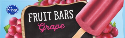 Kroger® Grape Fruit Bars Perspective: top