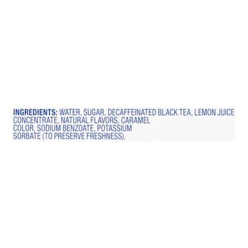 Kroger® Lemonade Iced Tea Decaf Perspective: top