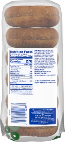 Kroger® Everything Bagels Perspective: top