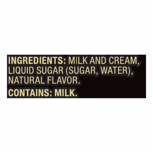Private Selection® Vanilla Cream Coffee Creamer Perspective: top