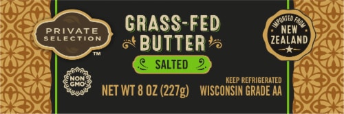 Private Selection™ New Zealand Grass Fed Salted Butter Perspective: top