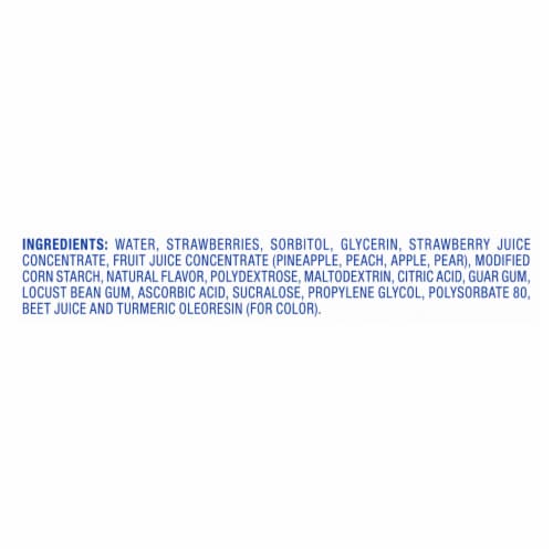 Kroger® No Sugar Added Strawberry Frozen Fruit Bars Perspective: top