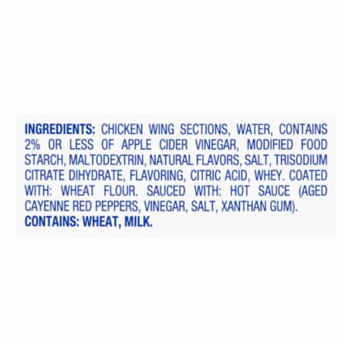 Kroger® Buffalo Style Chicken Wings Perspective: top