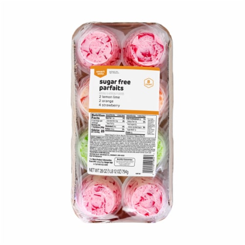 Smart Way™ Assorted Sugar Free Parfait Gelatin Perspective: top