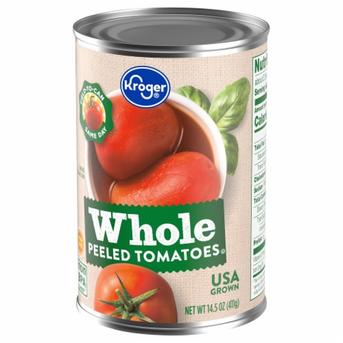 Kroger® Whole Peeled Tomatoes Perspective: top