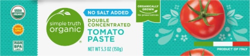 Simple Truth Organic® Double Concentrated Tomato Paste Perspective: top