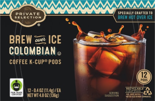 Private Selection Colombian Coffee K-Cup Pods Perspective: top