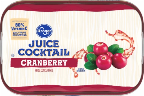 Kroger® Cranberry Juice Cocktail Perspective: top