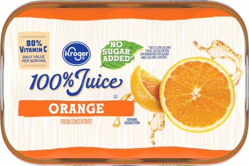 Kroger® Orange Juice Perspective: top