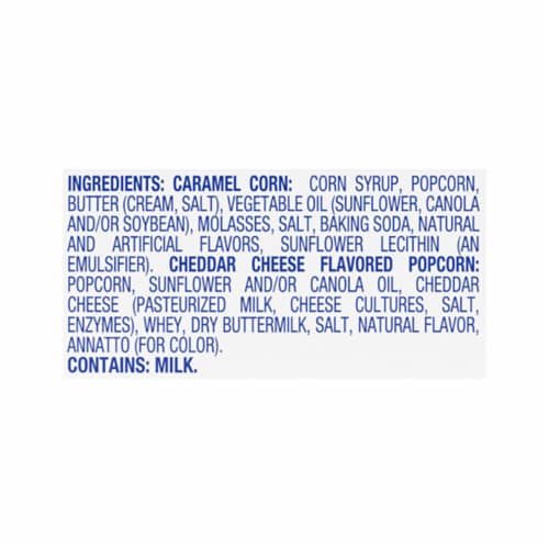Kroger® Cheddar and Caramel Popcorn Perspective: top