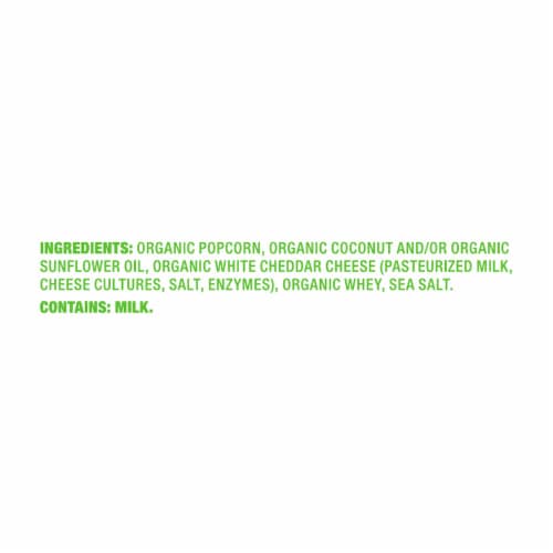 Simple Truth Organic® White Cheddar Popcorn Perspective: top