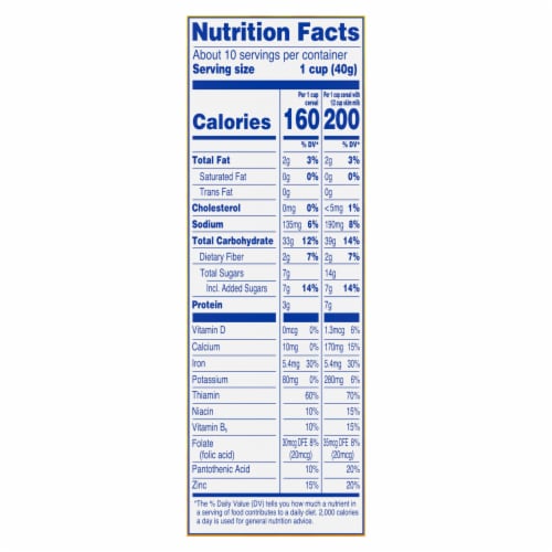 Kroger® Honey N' Oats Cereal Perspective: top