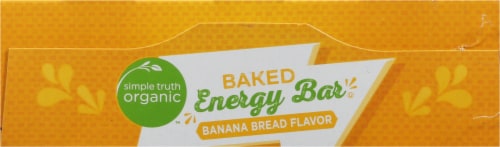 Simple Truth Organic™ Baked Banana Bread Energy Bar Perspective: top