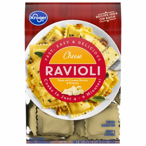Kroger® Cheese Ravioli Perspective: top