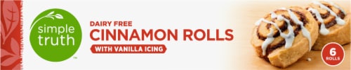 Simple Truth™ Plant Based Cinnamon Rolls Perspective: top