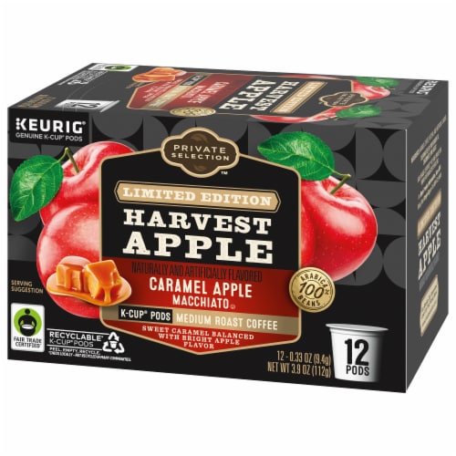 Private Selection® Caramel Apple Macchiato Medium Roast Coffee Pods Perspective: top
