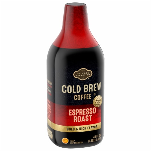 Private Selection® Cold Brew Coffee Espresso Roast Perspective: top