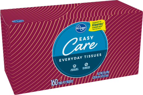 Kroger® Facial Tissue Perspective: top