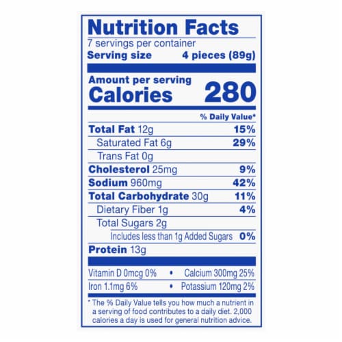 Kroger® Seasoned Crispy Cheese Triangles Perspective: top