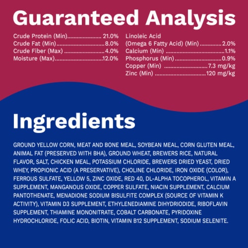Pet Pride® Chicken Flavor Small Bites Dry Dog Food Perspective: top