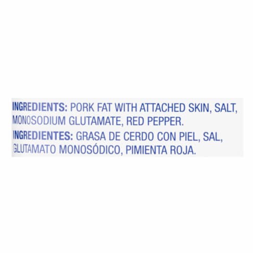 Kroger® Mercado Chicharrones en Tiras Red Pepper Pork Cracklin Strips Perspective: top
