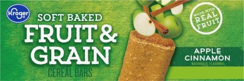 Kroger® Fruit & Grain Apple Cinnamon Breakfast Bars Perspective: top